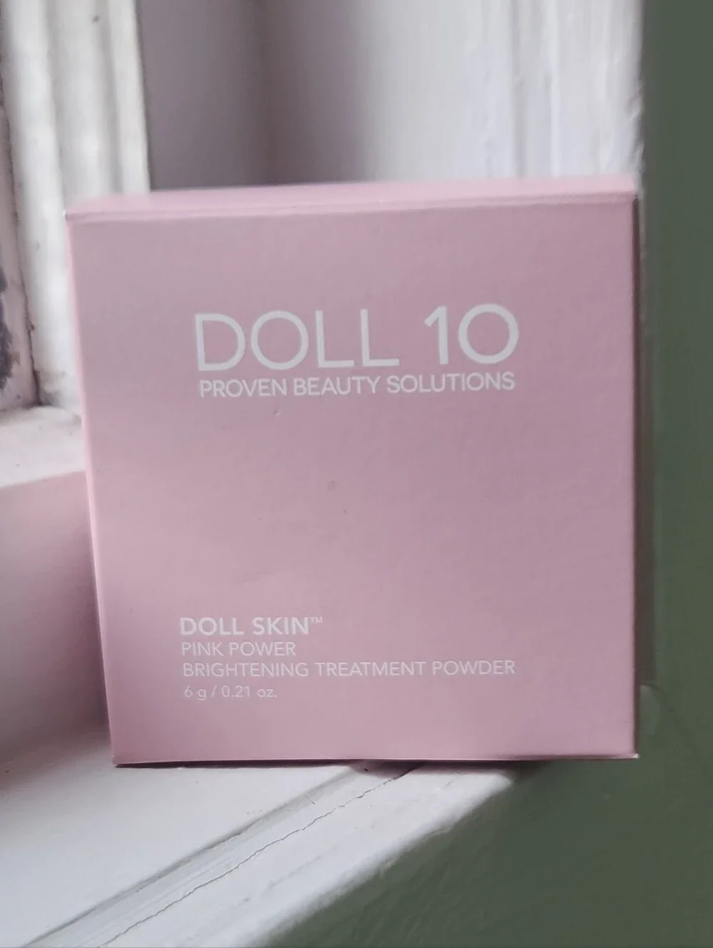 NIB DOLL 10 DOLL SKIN PINK POWER BRIGHTENING POWDER